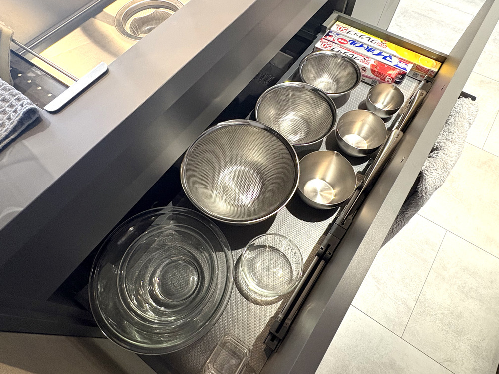 グラフテクト収納例(シンク下)