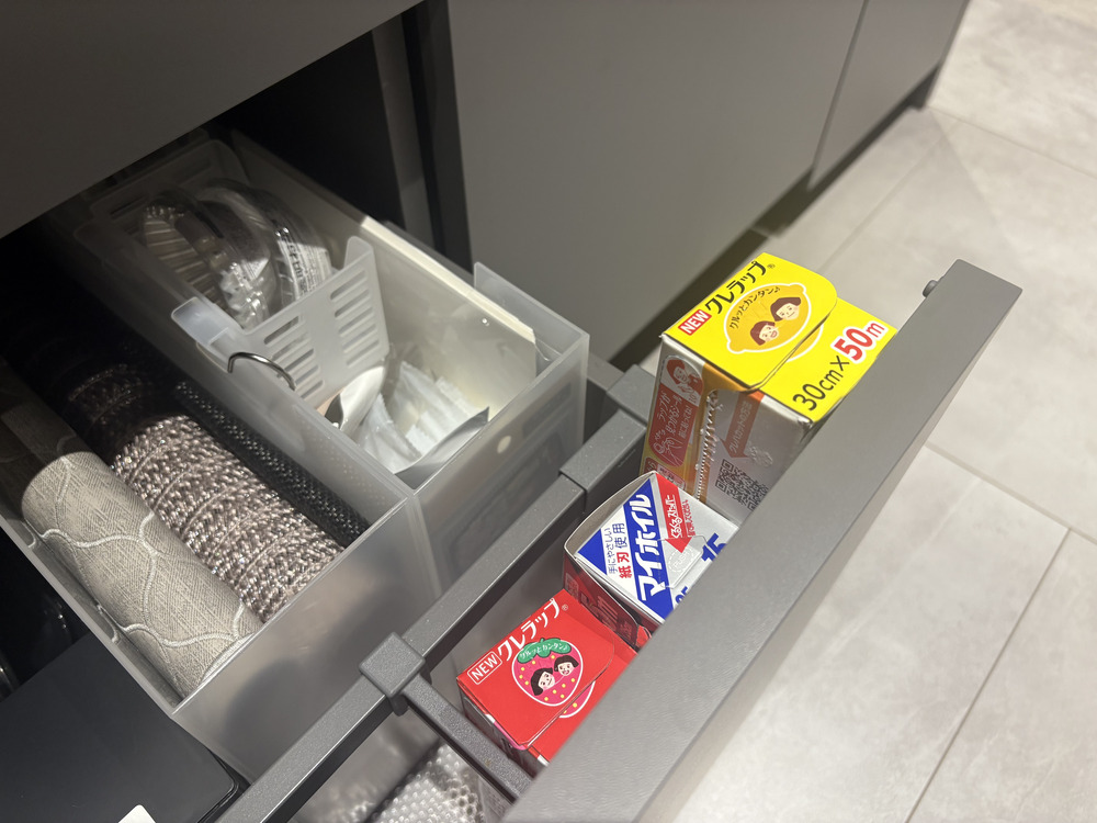 グラフテクト収納例(ラップ)